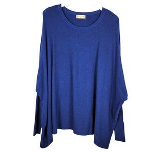 NWT Altar'd State Blue Viscose Oversized Boxy Sweater - Size L/XL